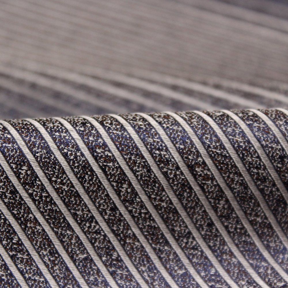 100%silkโgrey Diagonal Silk Fabricโ By the Half YardโF380
